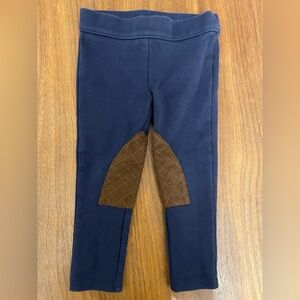 Janie and Jack Navy riding pants 2t
